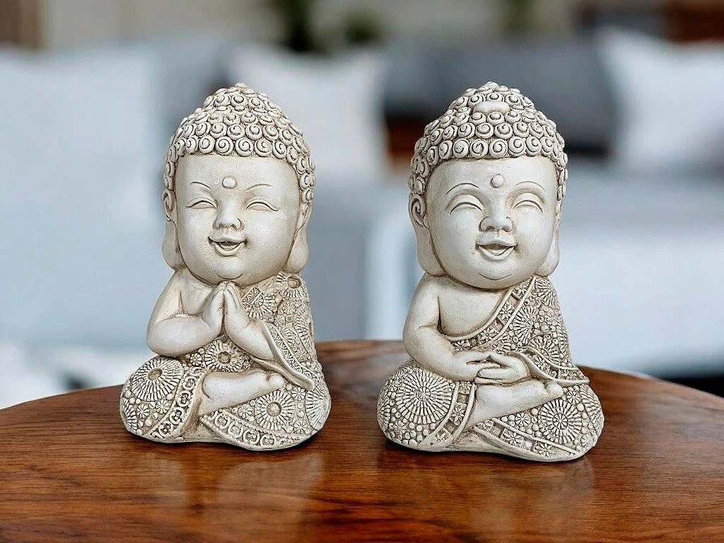 Foto de BUDA CABEZON YESO 17.5 X 9 CM